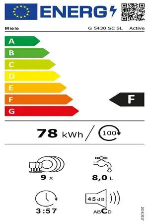 Lave-vaisselle Miele G5430SCSL Miele