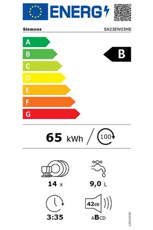 Lave-vaisselle Siemens SN23EW03ME Siemens
