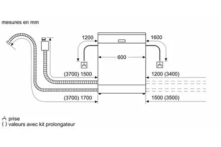 Lave-vaisselle Siemens SN23HW60CE VarioSpeed Plus Siemens