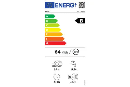 Lave-vaisselle Smeg STL32FLEXI - ENCASTRABLE 60CM Smeg