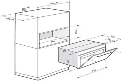 Micro-ondes combiné De Dietrich DKC7340W De Dietrich