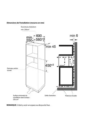 Micro-ondes combiné Thomson TBIC50BX Thomson