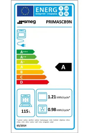 Piano de cuisson Smeg PRIMASCB9N Smeg