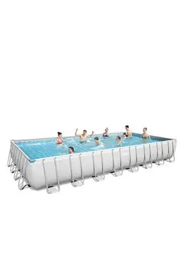 Piscine tubulaire  Bestway rectangulaire Power Steel 956 x 488 cm Bestway