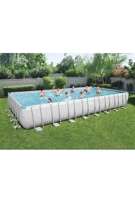 Piscine tubulaire  Bestway rectangulaire Power Steel 956 x 488 cm Bestway