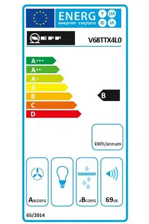 Plaque de cuisson avec hotte intégrée Neff V68TTX4L0 N90 + Hotte intégrée Neff