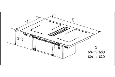 Plaque induction Beko HIXI64700UF Beko