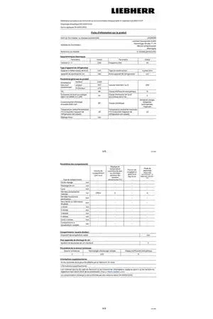 Réfrigérateur 1 porte Liebherr K 46VD00 Liebherr