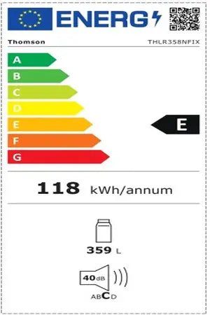 Réfrigérateur 1 porte Thomson THLR358NFIX Thomson