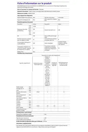 Réfrigérateur congélateur en bas Samsung RB38C672ESA Samsung