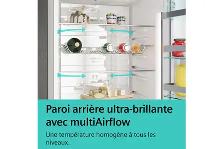 Refrigerateur congelateur en bas Siemens KG36N2LCF Siemens