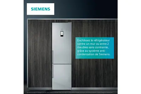 Refrigerateur congelateur en bas Siemens KG36N2LCF Siemens