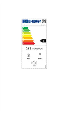 Refrigerateur congelateur en haut Proline DD207WH Proline