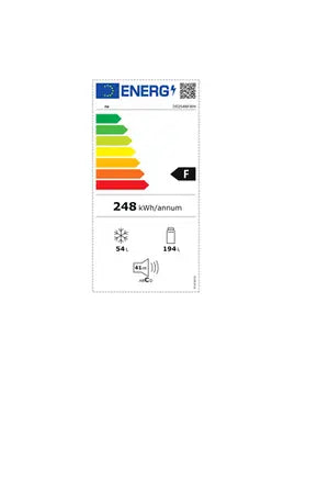 Refrigerateur congelateur en haut Proline DD254NFWH Proline