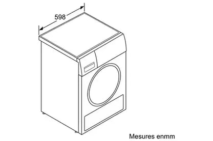 Sèche-linge BOSCH SERENITY WPG2312SFR Bosch