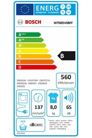 Sèche-linge Bosch WTN85V08FF Bosch