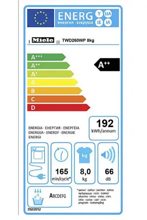 Sèche-linge Miele TWD 260 WP Miele