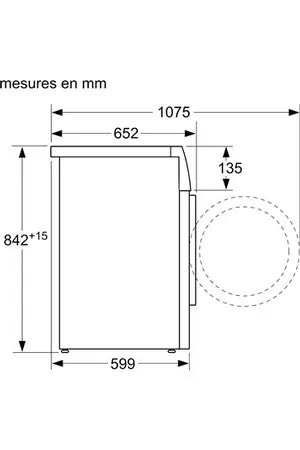 Sèche-linge Siemens WT45HV02FF Siemens